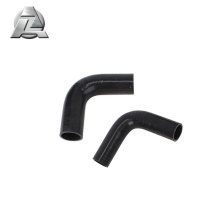 Good quality 6000 series custom black bending aluminum pipe